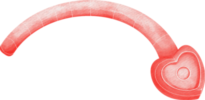 hair band with rose pink color. png