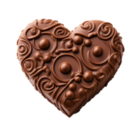 AI generated Close up shot of Chocolate for Valentine Day png
