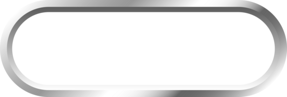 Silver Metal Border Frame png