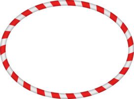 Natale caramella confine telaio png