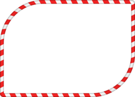 Natale caramella confine telaio png