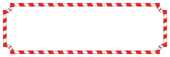 Christmas Candy Border Frame png