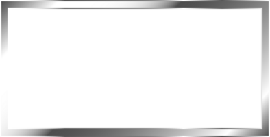 Silver Metal Border Frame png