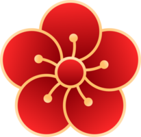 New Year Flower png