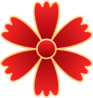 New Year Flower png