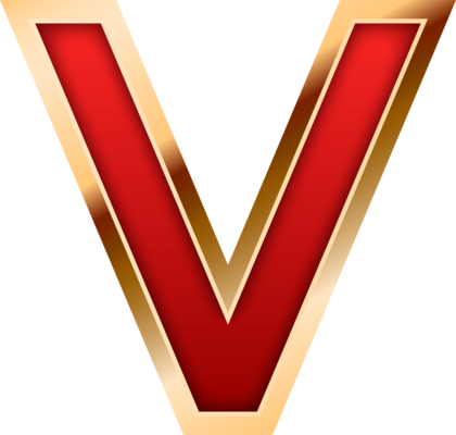 Letter V png images