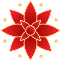 New Year Flower png