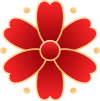 New Year Flower png