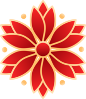 New Year Flower png