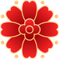 New Year Flower png