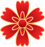 New Year Flower png