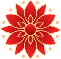 New Year Flower png