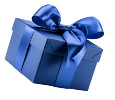 AI generated Gift box isolated on transparent background, png