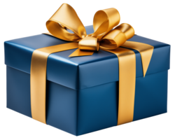 AI generated Gift box isolated on transparent background, png