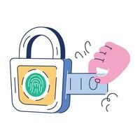 Web Programming Doodle Mini Illustration vector