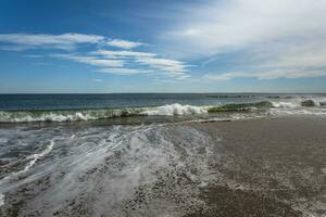 Sunny Spring Day on the Beach photo