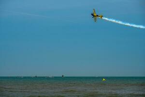 show aéreo de bethpage foto