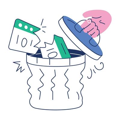 Web Programming Doodle Mini Illustration