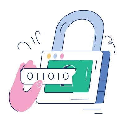 Web Programming Doodle Mini Illustration