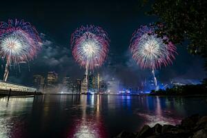 July 4th Macy's Fireworks in New York photo