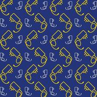 Mobile Charger trendy vector design repeating pattern illustration