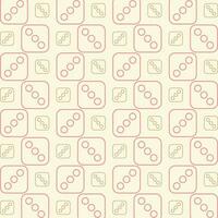 Dice three repeating pattern vector design beautiful illustration background