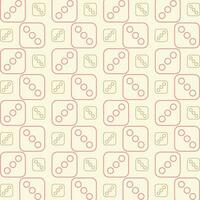 Dice three repeating pattern vector design beautiful illustration background