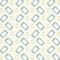 Smart Device beautiful repeating pattern design colorful vector illustration background