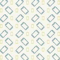 Smart Device beautiful repeating pattern design colorful vector illustration background