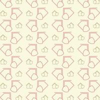 Protected House repeating pattern vector design beautiful illustration background