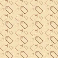 Tag trendy vector design repeating pattern illustration background