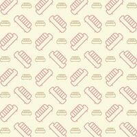 Sofa repeating pattern vector design beautiful illustration background