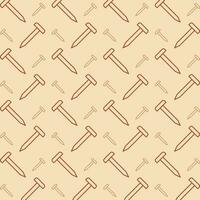 Nail trendy vector design repeating pattern illustration background
