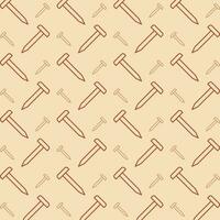 Nail trendy vector design repeating pattern illustration background