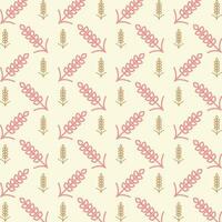 Grain repeating pattern vector design beautiful illustration background