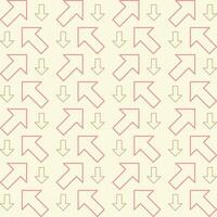 Arrow repeating pattern vector design beautiful illustration background