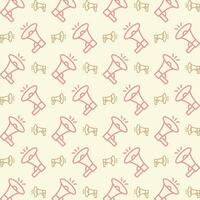 Raise Awareness repeating pattern vector design beautiful illustration