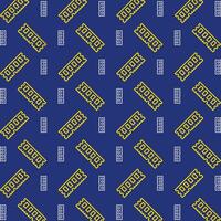 RAM memory trendy vector design repeating pattern illustration background