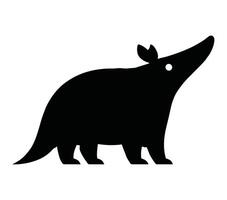 Aardvark logo icon designs. vector