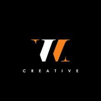 VM Letter Initial Logo Design Template Vector Illustration