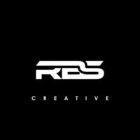 RBS Letter Initial Logo Design Template Vector Illustration
