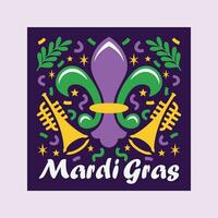 Mardigras Layered Background vector