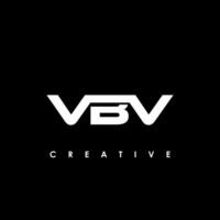 VBV Letter Initial Logo Design Template Vector Illustration