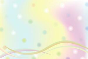 Abstract sky Pastel rainbow gradient background Ecology concept for your graphic design, vector