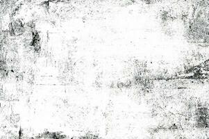 Rough black and white texture. Distressed overlay texture. Grunge background. Abstract textured effect. Black isolated on white background. photo