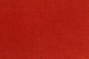 Dark red linen fabric cloth texture background, seamless pattern of natural textile. photo