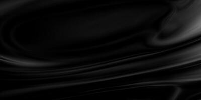 Black luxury fabric background with copy space photo