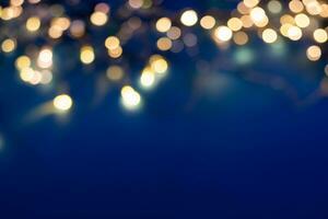 colorful christmas lights holiday background photo