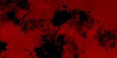 Luxuery Red grunge texture and Old wall texture cement black red background abstract dark color design are light with white gradient background. photo