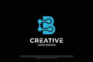 letra si logo diseño modelo. creativo inicial letras si logo símbolo. vector